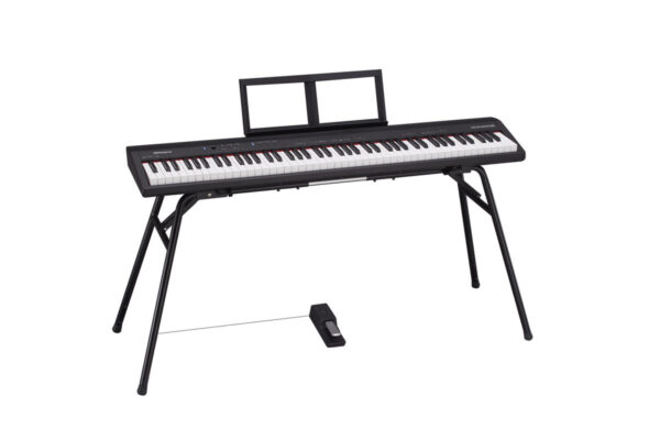 Roland Go Piano 88 Bundle | Piano | Double Braced Stand | Headphones