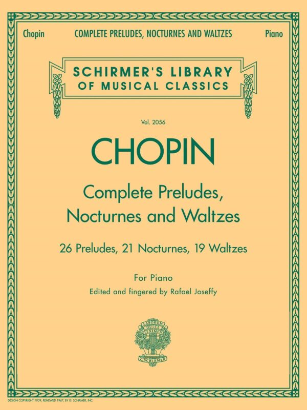 Chopin | Preludes, Nocturnes and Waltzes | Piano Solo