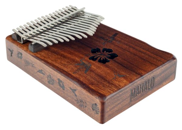 Mahalo 17 Note Kalimba | Hibiscus