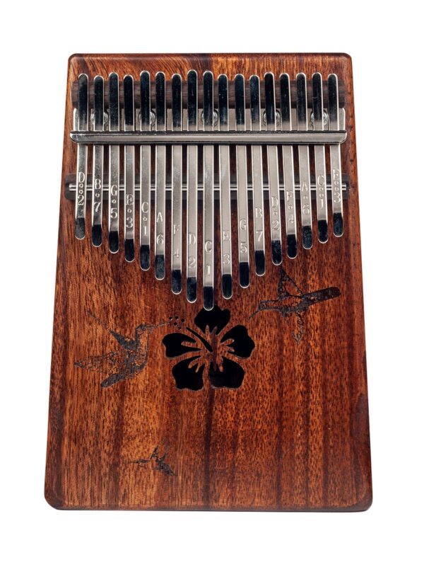 Mahalo 17 Note Kalimba | Hibiscus