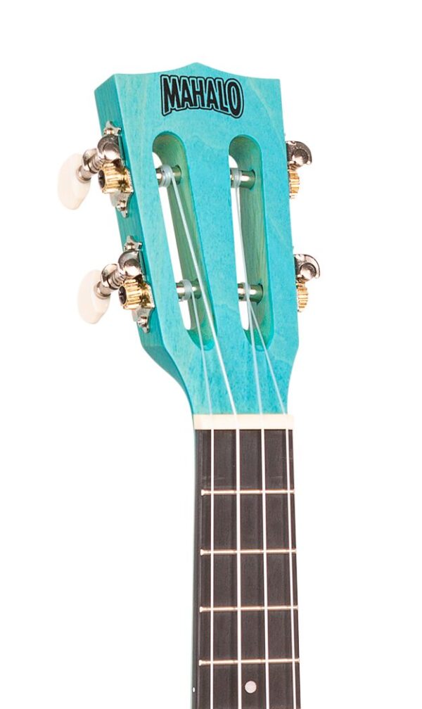 Mahalo Island Series Concert Ukulele |Aqua Blue