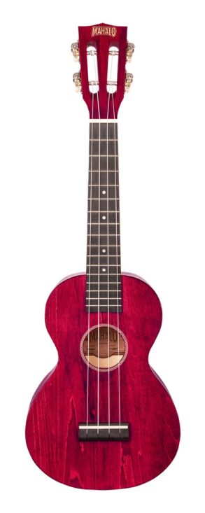 Mahalo Island Series COncert Ukulele | Cherry Red