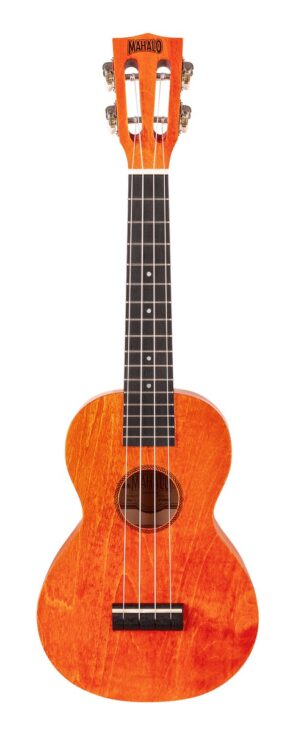 Mahalo Island Series Concert Ukulele | Oragne Sunset