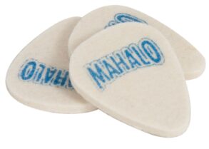 Mahalo Ukulele Felt Picks | Bag of 3 Picks