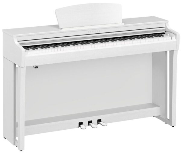 Yamaha CLP725 Piano Bundle | ECO  | Stool | Headphones |Wht