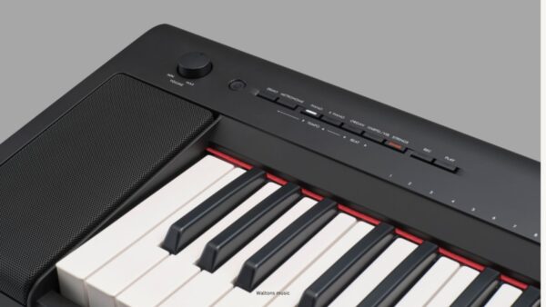 Yamaha NP-15 | Piaggero | Portable Digital Piano |  Black