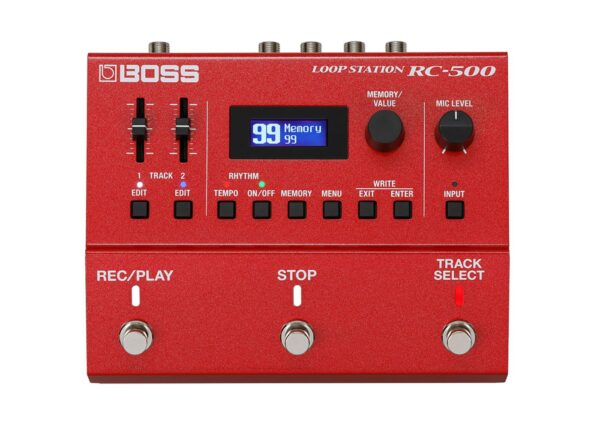 BOSS RC500 Loop Station | Advanced two-track looper | onboard mixing