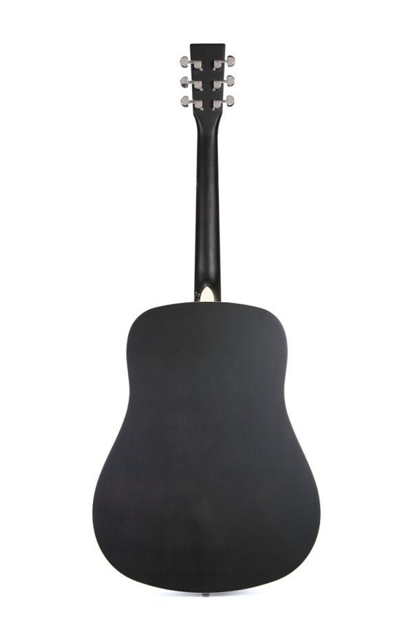 SX SD104 Dreadnought Acoustic Guitar | Satin Black