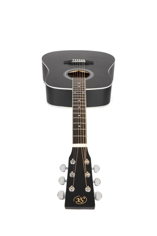 SX SD104 Dreadnought Acoustic Guitar | Satin Black