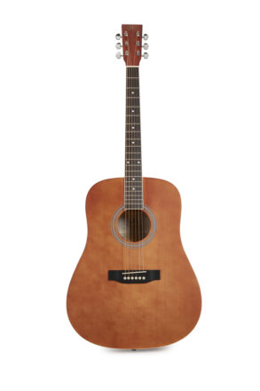 SX SD104 Dreadnought Acoustic Guitar | Satin Brown