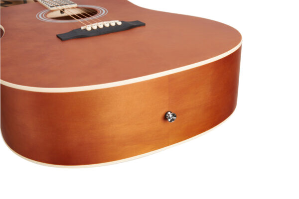 SX SD104 Dreadnought Acoustic Guitar | Satin Brown