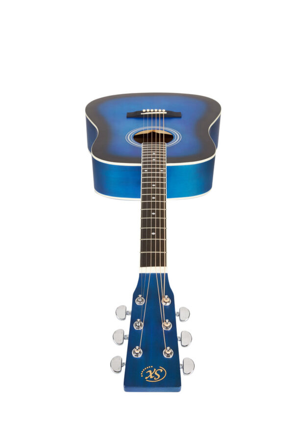 SX SD104 Dreadnought Acoustic Guitar | Satin Blueburst