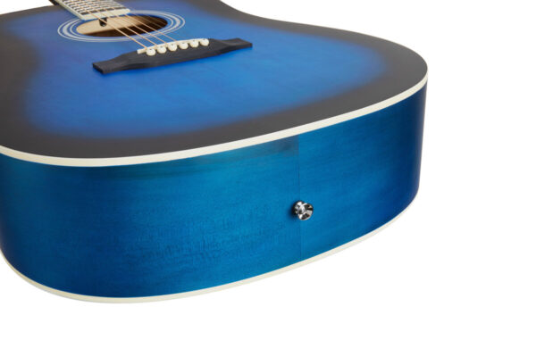 SX SD104 Dreadnought Acoustic Guitar | Satin Blueburst