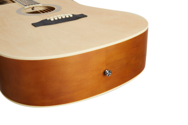 SX SD104 Dreadnought Acoustic Guitar | Satin Natural