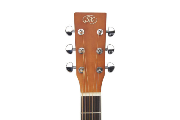 SX SD104 Dreadnought Acoustic Guitar | Satin Natural