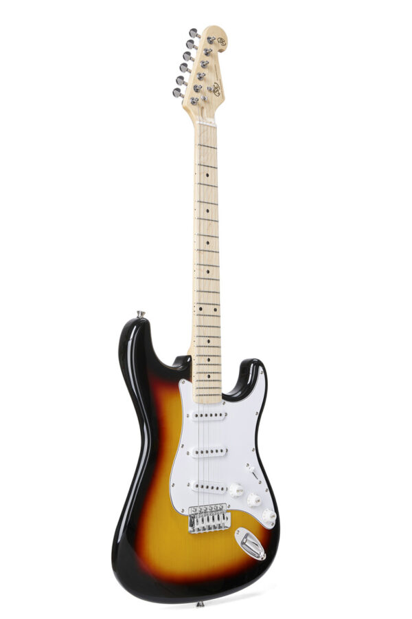 SX SEM1 3 Pickup ST Electric Guitar | 3 Tone Sunburst