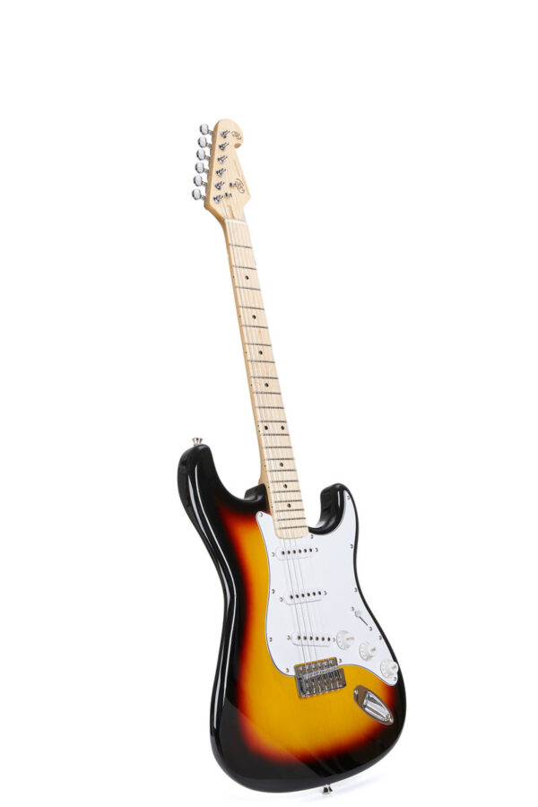 SX SEM1 3 Pickup ST Electric Guitar | 3 Tone Sunburst