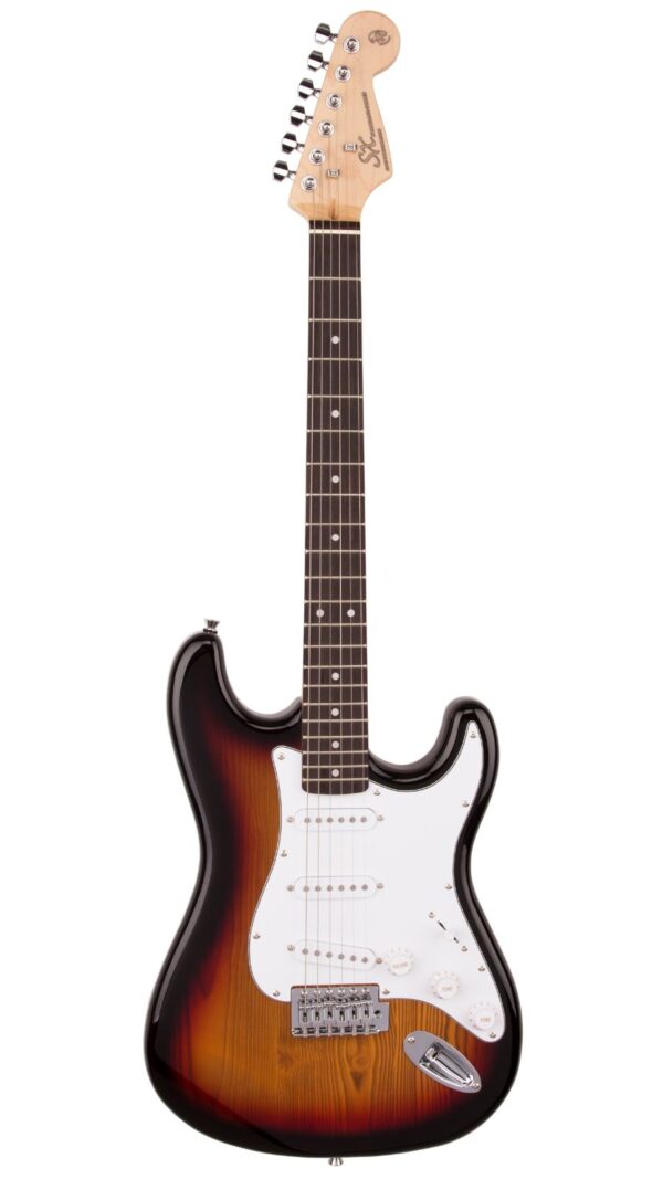 SX SE1 Strat Style Guitar Pack | 3 Tone Sunburst