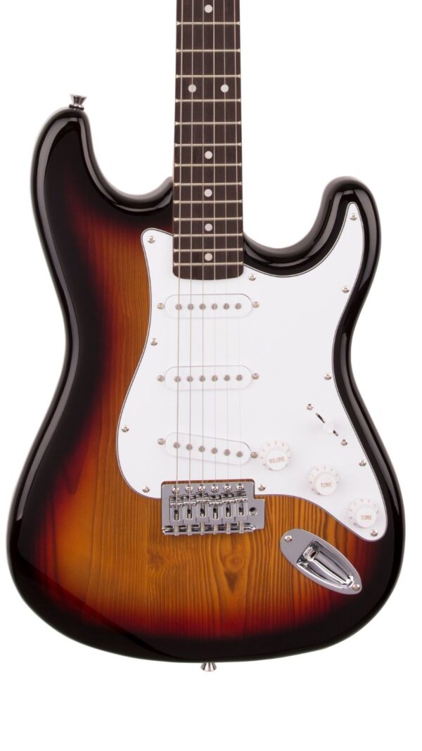 SX SE1 Strat Style Guitar Pack | 3 Tone Sunburst