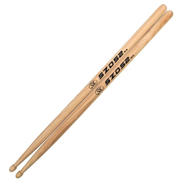 SX Deluxe Drums stick Pair | 5A, Hickory B | Natural | 406 x 14.3mm