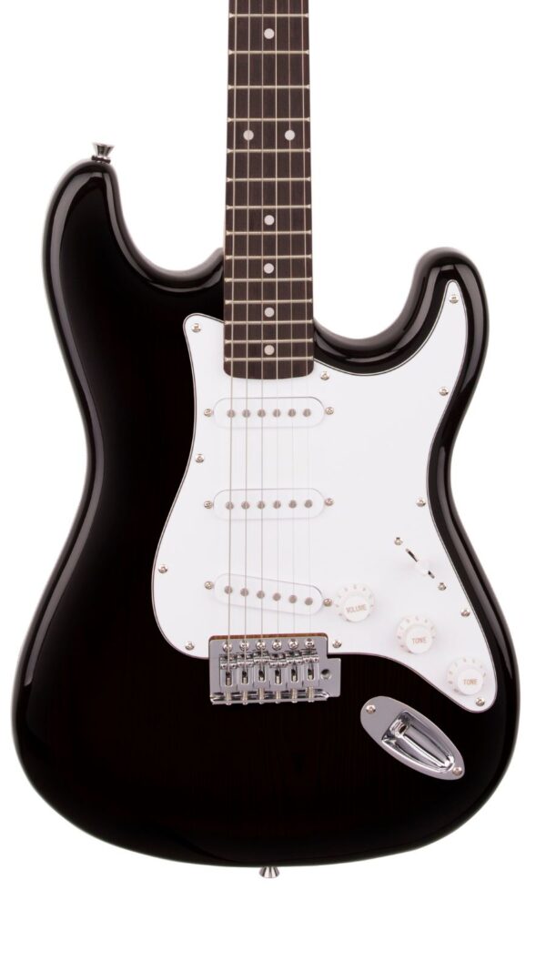 SX SE1 Strat Style Guitar Pack | Black