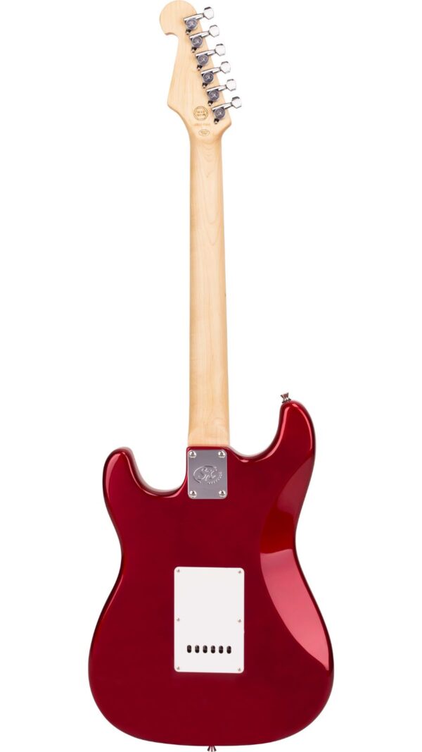 SX SE1 Strat Style Guitar Pack | Candy Apple Red