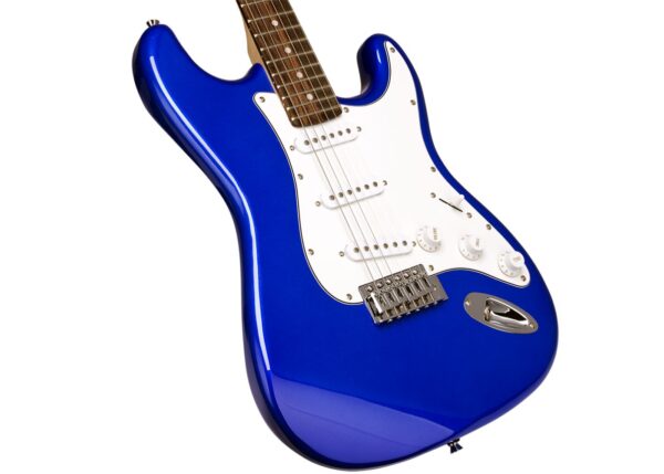 SX SE1 Strat Style Guitar Pack | Electric Blue