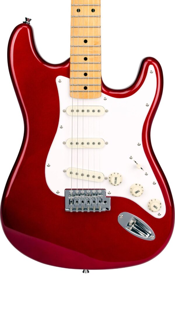 SX Vintage Series SST57 Electric Guitar Pack | Candy Apple Red