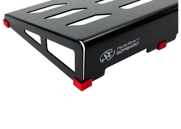 SX SZPB450 Pedal Board | Black Aluminium Alloy | 45 x 31 x 9-2.5cm