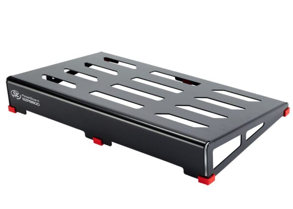 SX SZPB600 Pedal Board | Black Aluminium Alloy | 60 x 37 x 9 x 2.5cm