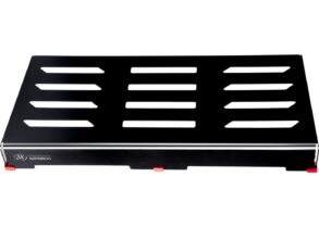 SX SZPB800 Pedal Board | Black Aluminium Alloy | 80 x 41 x 9 x 2.5cm