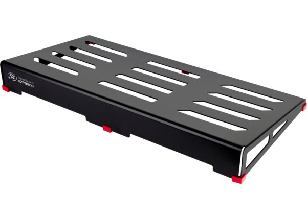 SX SZPB800 Pedal Board | Black Aluminium Alloy | 80 x 41 x 9 x 2.5cm