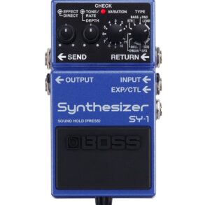 BOSS SY-1 Compact Synthesiser Pedal | 121 ultra responsive sounds