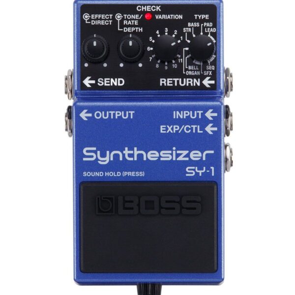 BOSS SY-1 Compact Synthesiser Pedal | 121 ultra responsive sounds