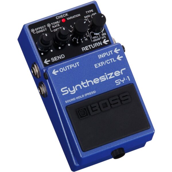 BOSS SY-1 Compact Synthesiser Pedal | 121 ultra responsive sounds