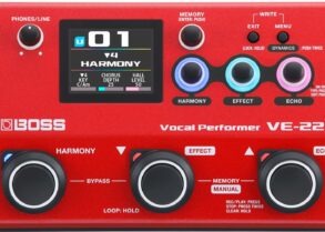 BOSS VE-22 VOCAL FX | Portable Multi FX Voice Toolbox