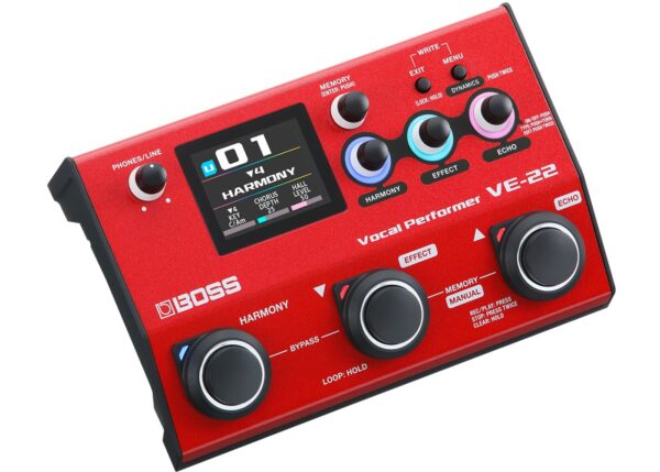 BOSS VE-22 VOCAL FX | Portable Multi FX Voice Toolbox