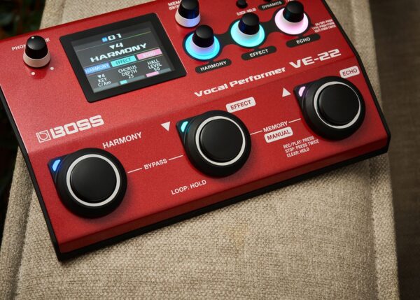 BOSS VE-22 VOCAL FX | Portable Multi FX Voice Toolbox