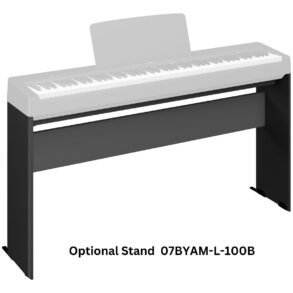 Yamaha L-100 | Keyboard Stand | for P-145 Piano Model | Black