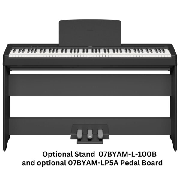 Yamaha P-145 | Compact Portable | 88 note Digital Piano | Black