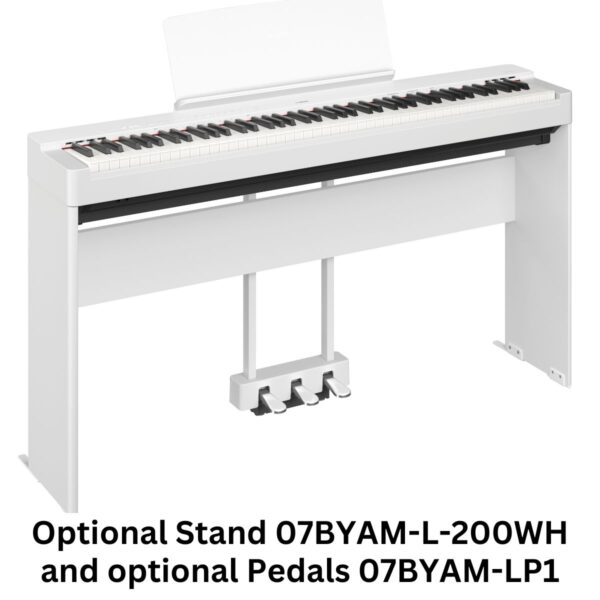 Yamaha P-225 | Compact Portable | 88 Key Digital Piano | White