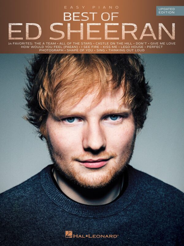 Ed Sheeran , Best of for Easy Piano