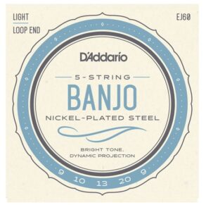 Daddario J60 Nickel Plated G Banjo Strings