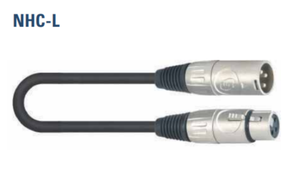 Leem NHC-20L |Premium Microphone Cable | XLR-M to XLR-F |20ft