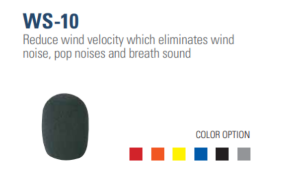 Leem WS-10 | Microphone Wind Screen Mufflers