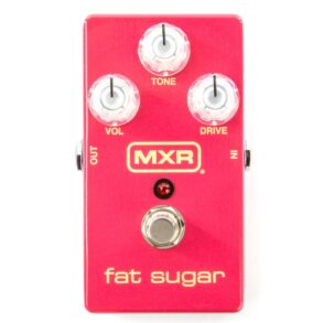 MXR Fat Sugar Drive Compact Pedal | Pink