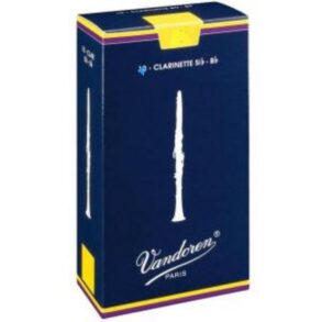 Vandoren clarinet Reed | Trad Bb | Single Reed | 1.0