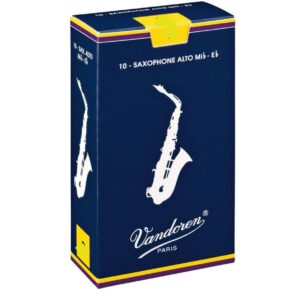 Vandoren Alto Sax Reed | Traditional | Single Reed | 1.0