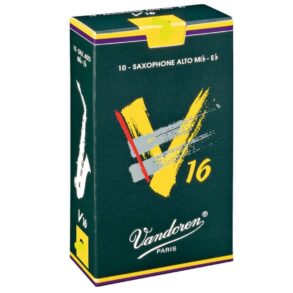 Vandoren Alto Sax Reed |V16 | Box of 10 | 2.0