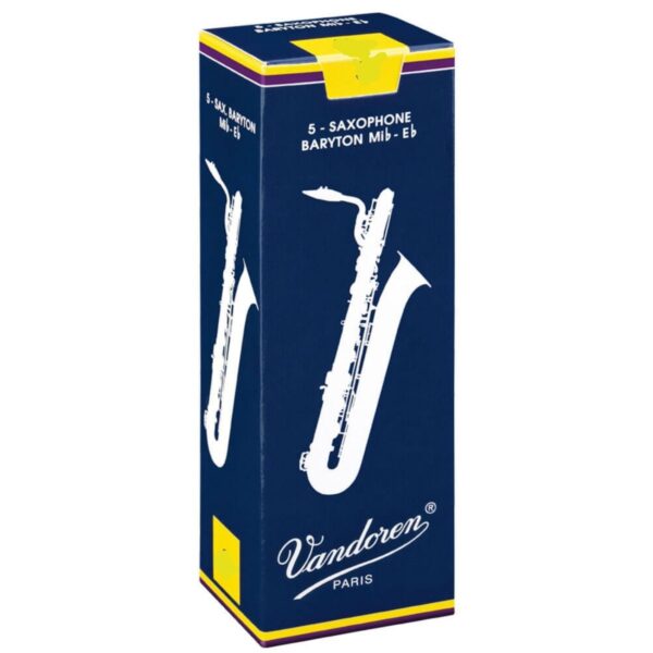 Vandoren Baritone Sax Reed | Traditional | Box of 10 | 2.0